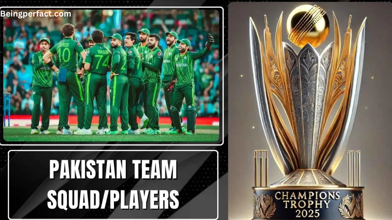 Pakistan champion Trophy squad 2025